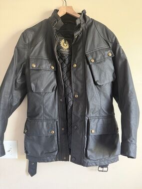 Belstaff Waxed Riding Jacket – Made in Italy (Early Production)